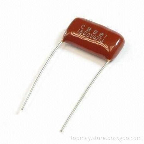 Film Capacitor, Made of Polypropylene, Suitable for High Frequency DC/AC and Pulse Circuits